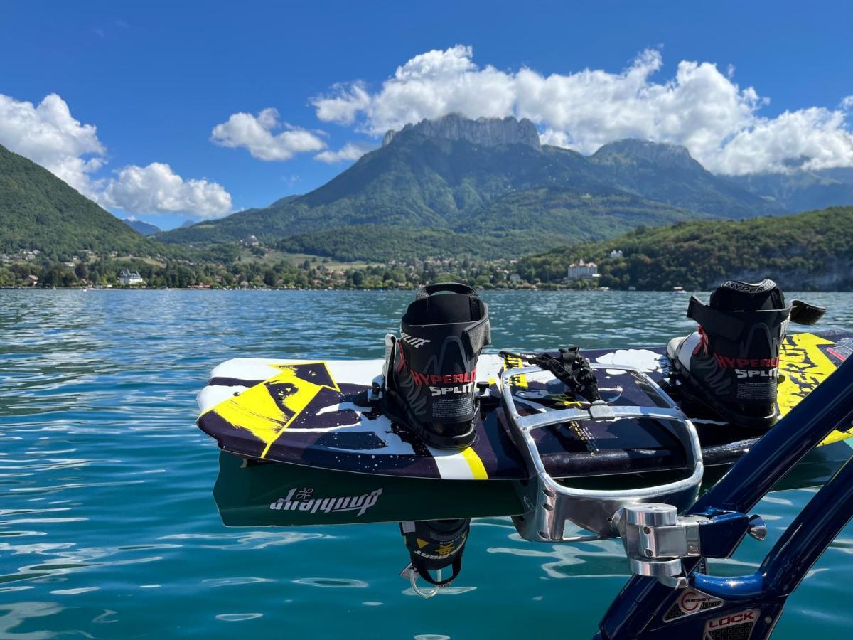 Entre Lac D'Annecy Et Montagnes, Golf Et Parapente A Pieds Talloires Buitenkant foto